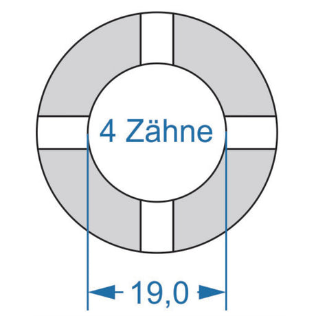 Cycplus Zyklenwerkzeug Power.Tool 2-seitig T4 29,5 T4 19,0