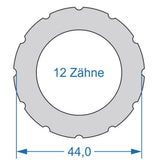 Cycplus Zyklenwerkzeug Power.Tool 1-seitig T12 44,0
