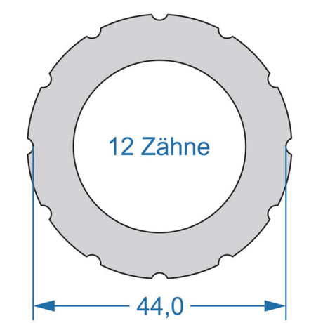Cycplus Zyklenwerkzeug Power.Tool 1-seitig T12 44,0