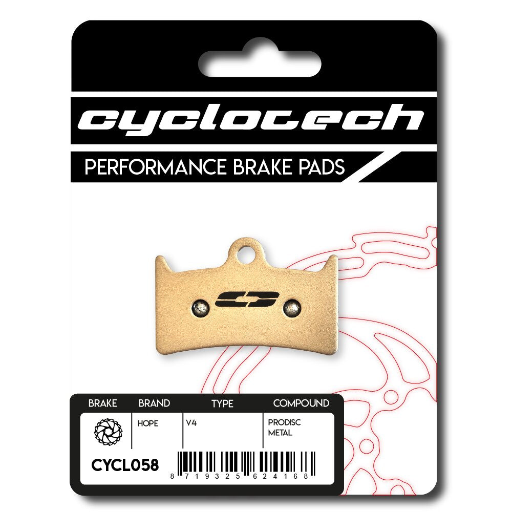 Cyclo tech schijfremblok prodisc metal hope v4