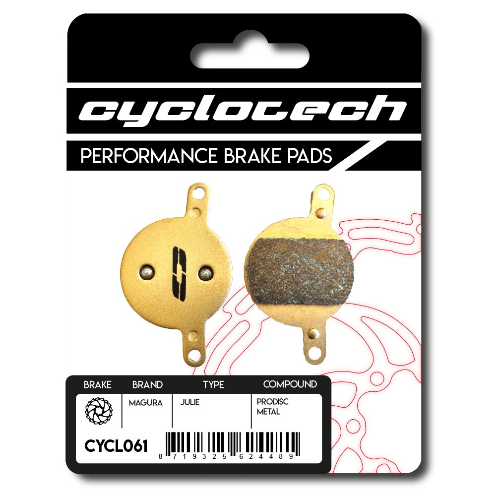Cyclo tech schijfremblok prodisc metal magura julie