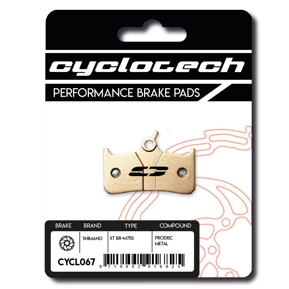 Cyclo tech schijfremblok prodisc metal shimano deore