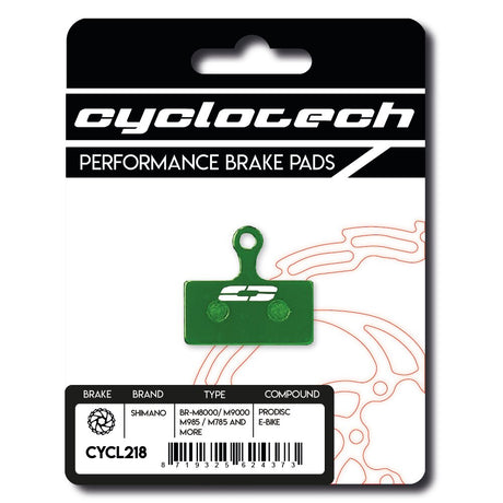 Cyclo tech schijfremblok prodisc e-bike shimano xt