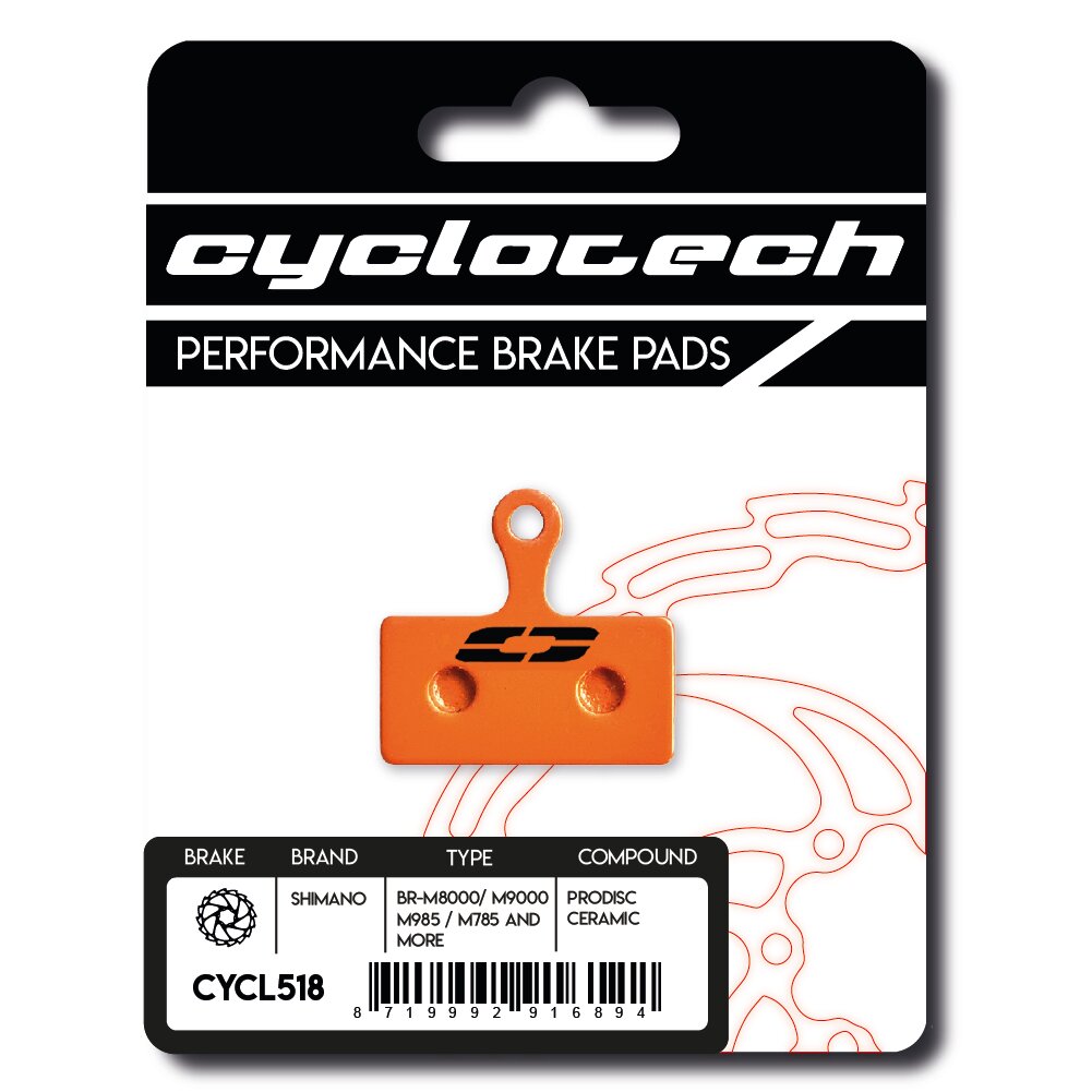 Cyclo tech schijfremblok prodisc ceramic shimano xt