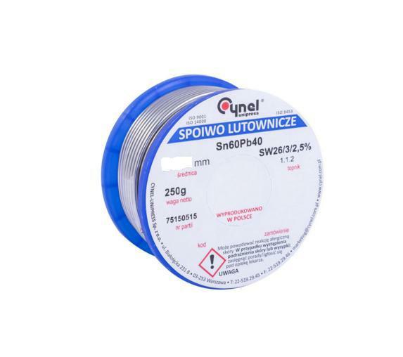 Tinspool 1.5mm 250g sn60pb40