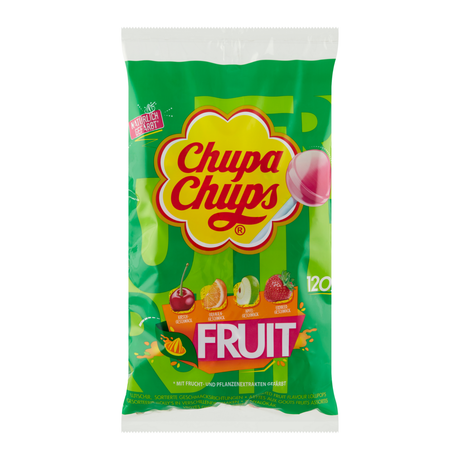 Chupa Chups Lutscherfrucht (120 Stück)