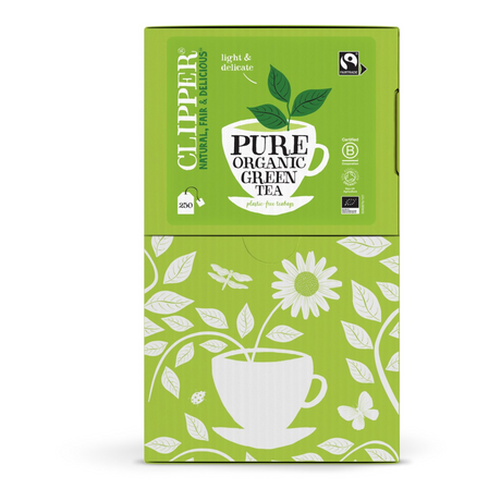 Clipper Teeschneider grün Bio (250 Stück)