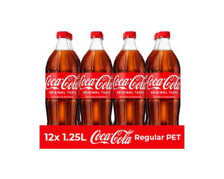 Coca-Cola normale Kappe (12x 1,25 Liter)