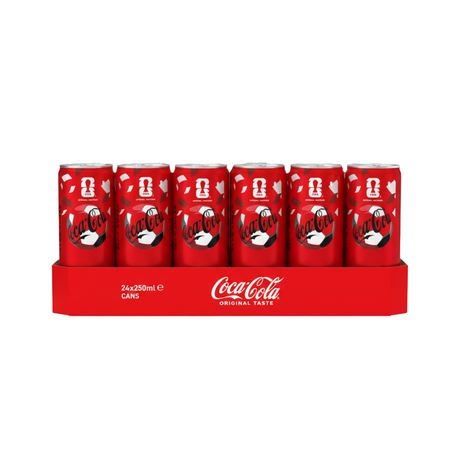 Coca-cola coca cola zero blik (24x250 ml)