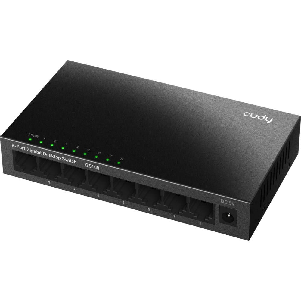 Cudy 8-Port-Gigabit-Desktop-Metall-Switch