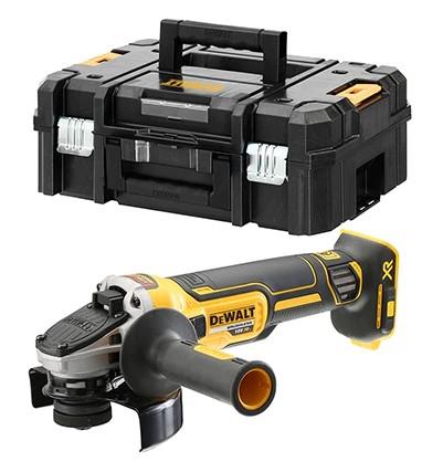 Dewalt dcg405nt Akku-Winkelschleifer | 125mm | bl | ohne Akkus und Ladegerät | im Tstak-Fall - dcg405nt-xj