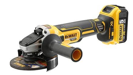 Dewalt dcg405p2 Akku-Winkelschleifer | 125mm schwarz | 18 V 5,0 Ah XR Li-Ion | +tstak
