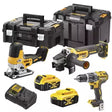 Dewalt combo set 18v dck329p2t (dcd796, dcg405, dcs335) 2x5,0ah