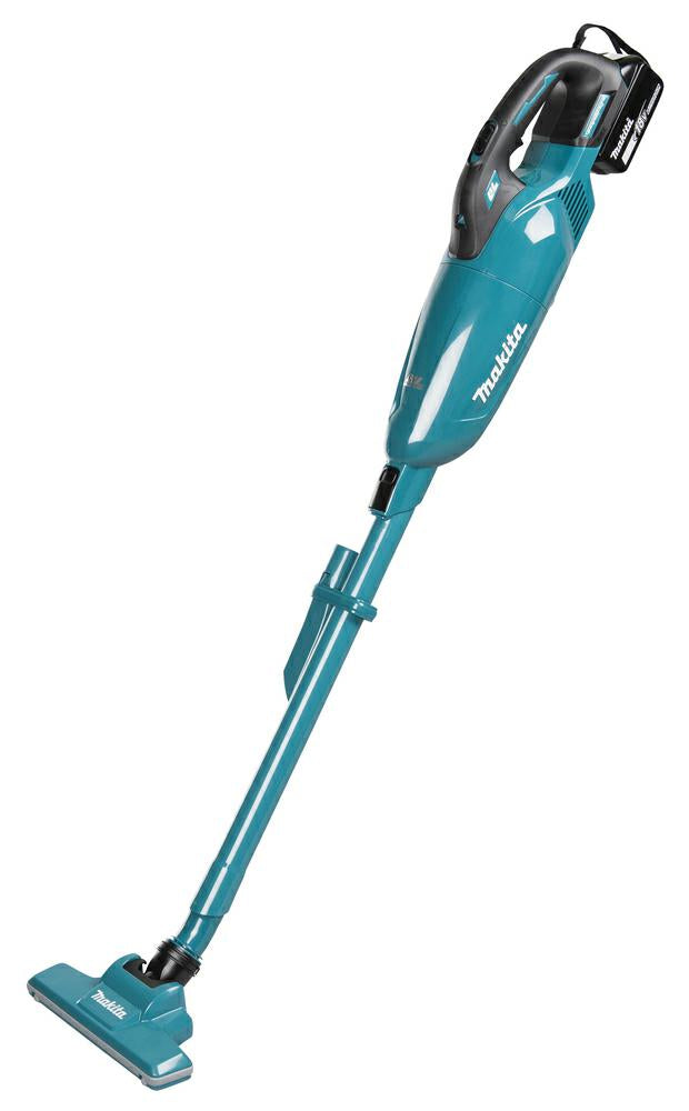 Makita verticale stofzuiger 18v dcl283frfb zwarte capsule