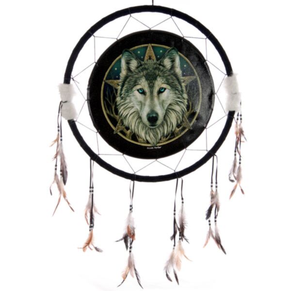 Lisa Parker Traumfänger – Wolfskopf 60 cm