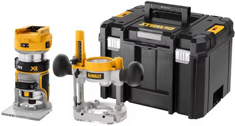 Dewalt dcw604nt | Akku-Oberfräse Kantenschneider | 18v | ohne Akkus und Ladegerät - dcw604nt-xj