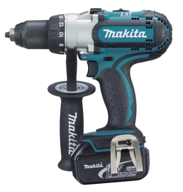 Makita schroevendraaier 18v ddf451rtj 80 40nm 2x5,0ah 3-biegi