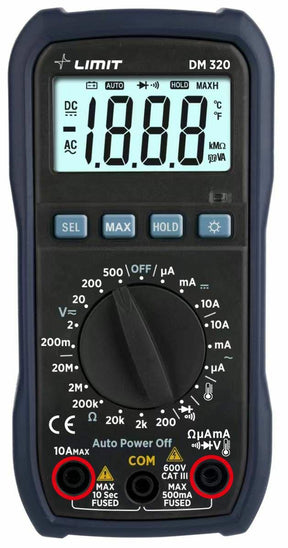 Limit digitale multimeter dm 320