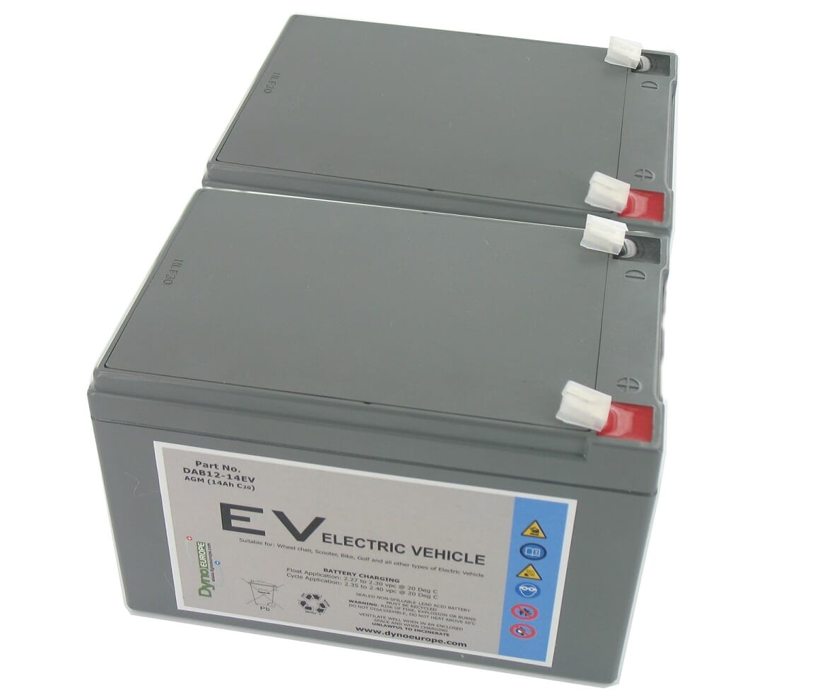 Dyno AGM-Batterie 12 V 16,4 Ah Ersatzset (ohne Kabel)