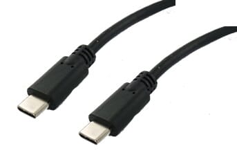 USB3.1 Gen 2 Typ-C-Kabel 1 Meter – Schwarz