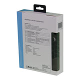 Universal Yanec Universal Laptop AC -Adapter 90W mit 8 Tipps - Schwarz