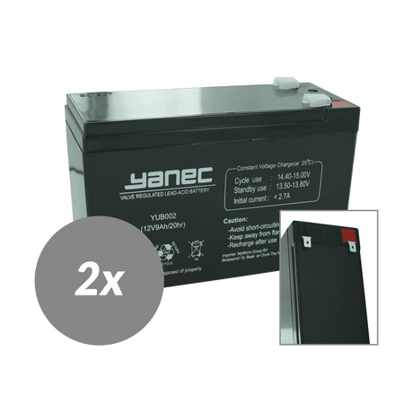 Yanec USV-Batterie-Ersatzset RBC161 (ohne Kabel)