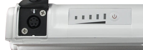 E-Motion E-500 Fahrradbatterie 36 V 14,5 Ah Silber