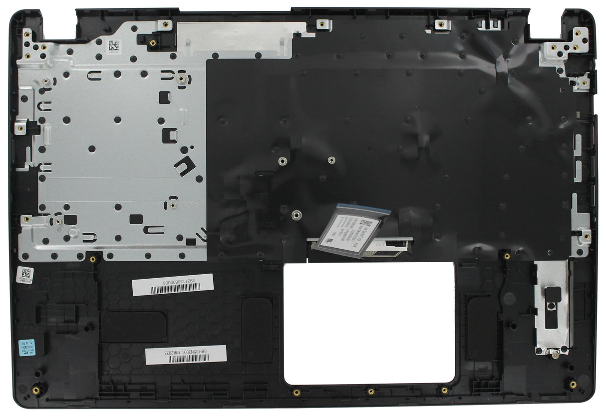 Ty Acer Laptop-Tastatur Qwer US + obere Abdeckung – Schwarz