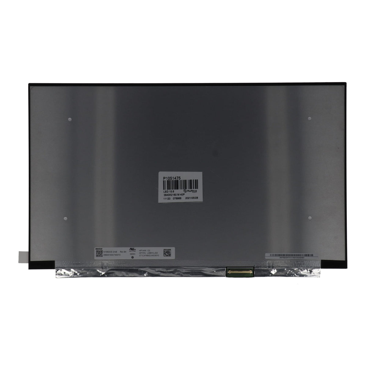 15,6-Zoll-LCD-Bildschirm 3840 x 2160 matt 40pin EDP, IPS
