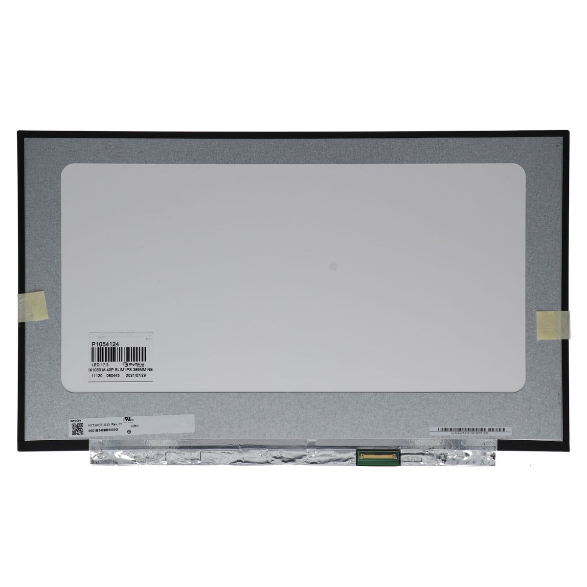 17,3 Zoll LCD-Bildschirm 1920x1080 matt 40pin EDP, IPS, 144Hz
