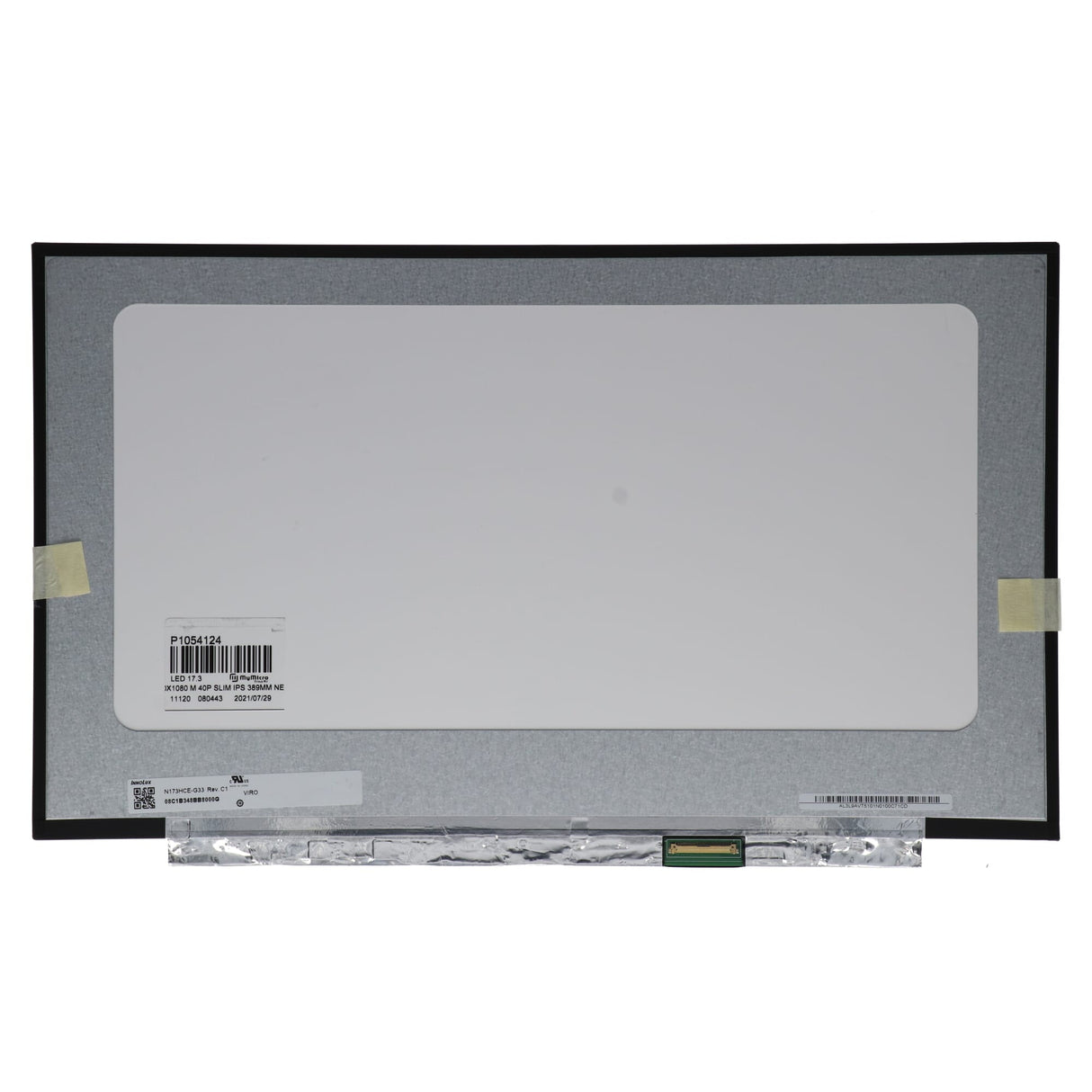 17,3 Zoll LCD-Bildschirm 1920x1080 matt 40pin EDP, IPS, 144Hz