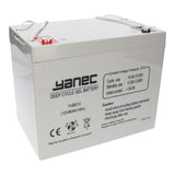 Yanec -Gel -Batterie 12V 80AH