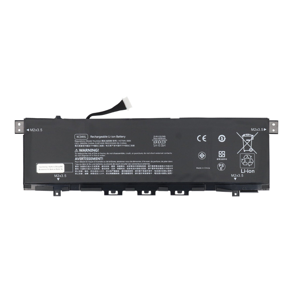 Ersatzteile Laptop Batterie 3400 mAh