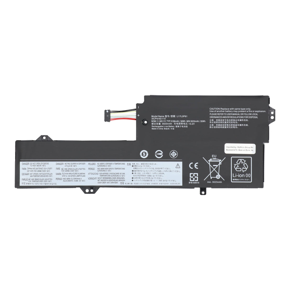 Lenovo Laptop Batterie 3108 mAh