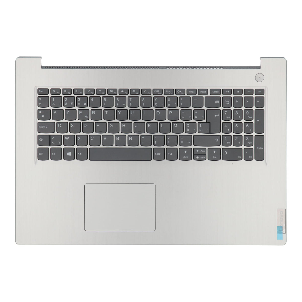 Lenovo Laptop -Tastatur Aery sein + obere Deckung - Grau