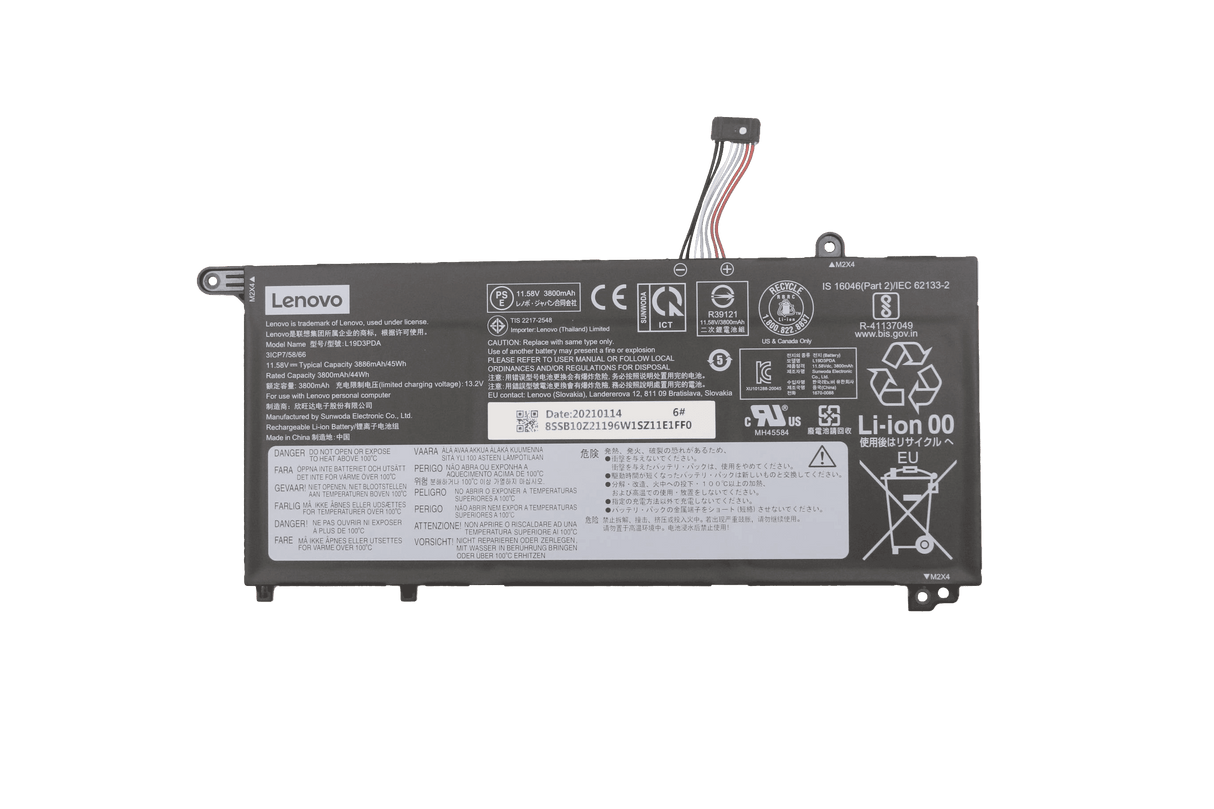 Lenovo Laptop-Akku 3890 mAh