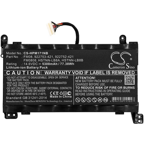 Laptop-Akku 5300 mAh (12 Pins)