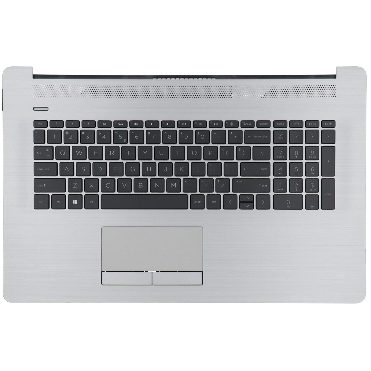 HP Laptop -Tastatur QWERTY Us + Top Cover, Hintergrundbeleuchtung (ungerade)