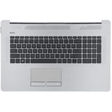 HP Laptop -Tastatur QWERTY Us + Top Cover, Hintergrundbeleuchtung (ungerade)