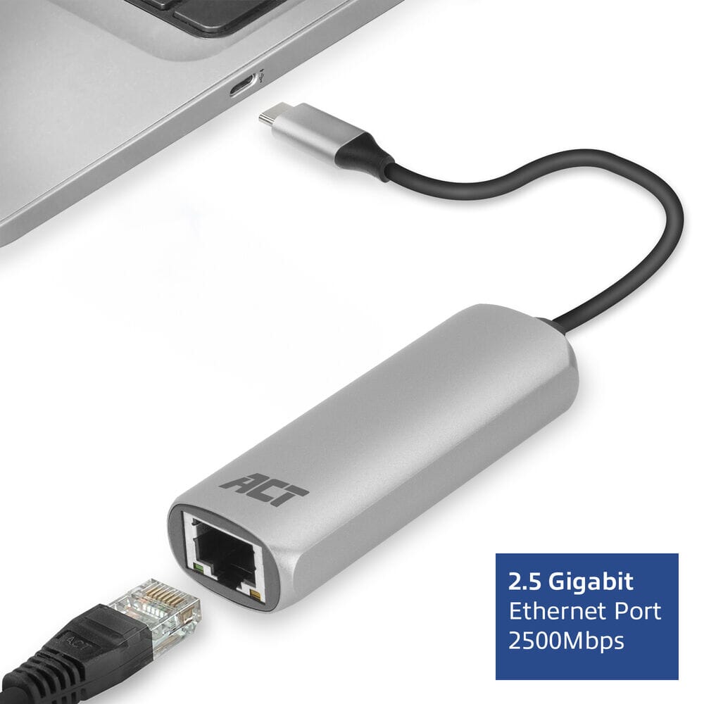 ACT USB-C auf 2,5 Gigabit-Ethernet-Adapter