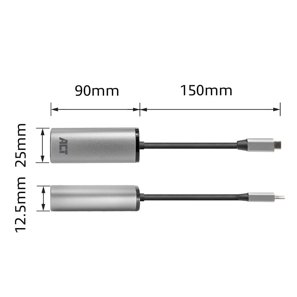 ACT USB-C auf 2,5 Gigabit-Ethernet-Adapter