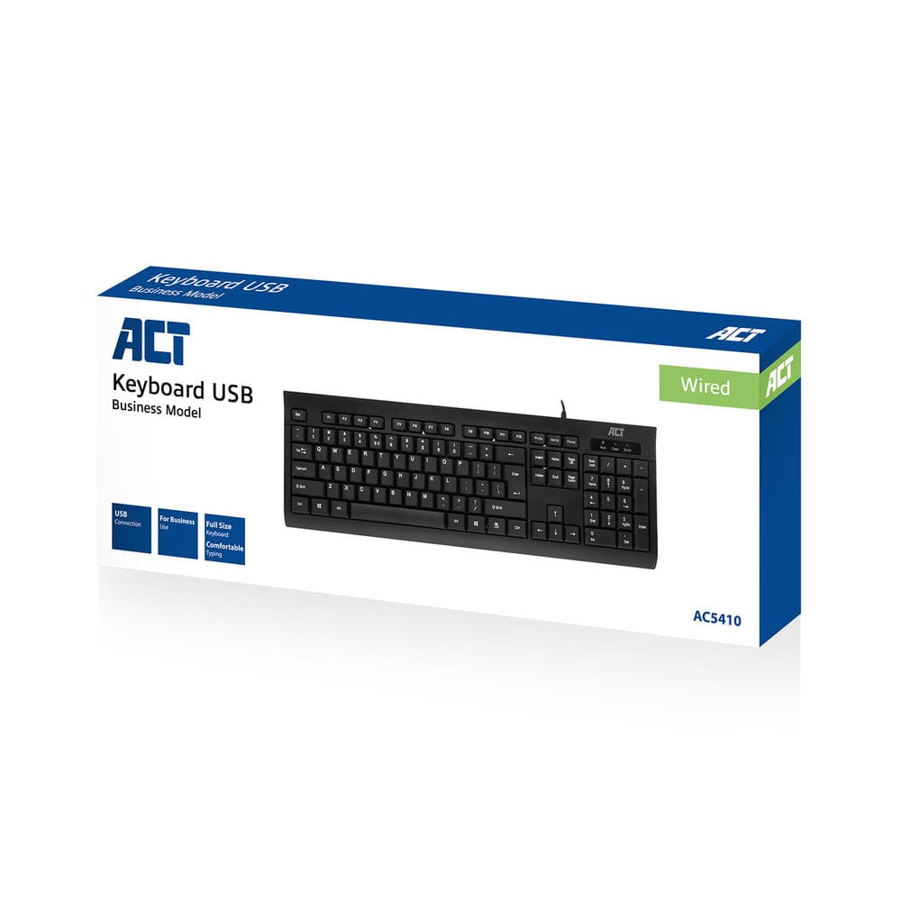 Act Business-Tastatur USB (QWERTY US-Layout)