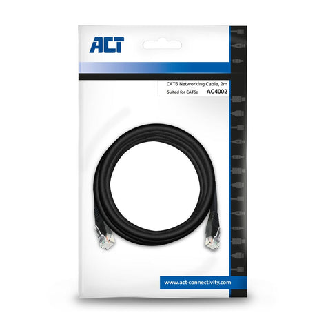Act UTP schwarz 2 m
