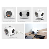 ACT Square Socket (PDU) mit 3 Sockets Typ F 1,5 m