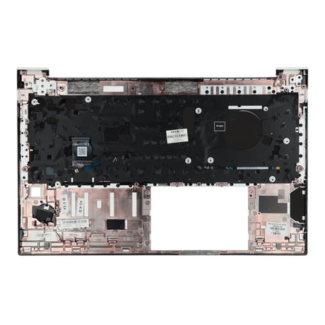Ty HP Laptop-Tastatur Azer Be + obere Abdeckung, Schwarz – Silber