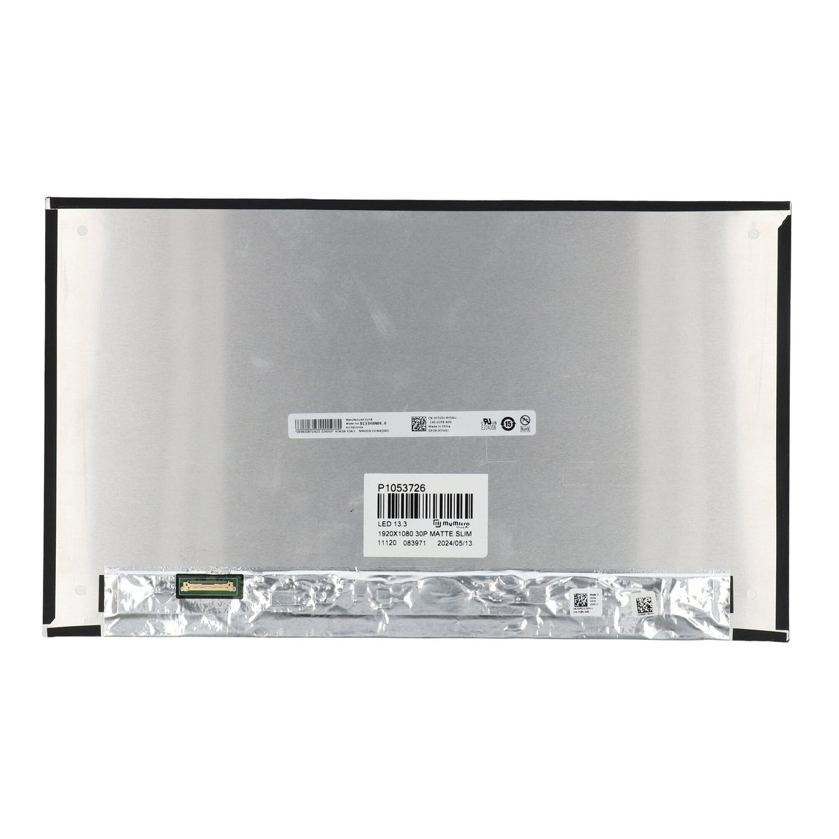 OEM 13,3 Zoll LCD -Bildschirm 1920x1080 MAT 30Pin EDP, IPS
