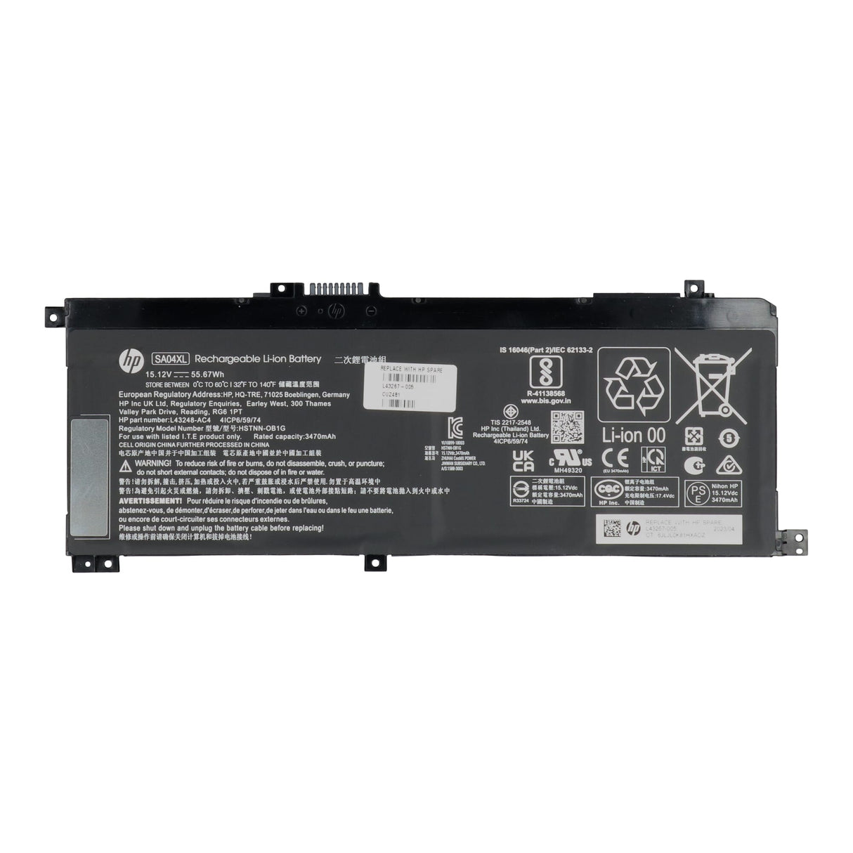 HP Laptop-Akku 3600 mAh