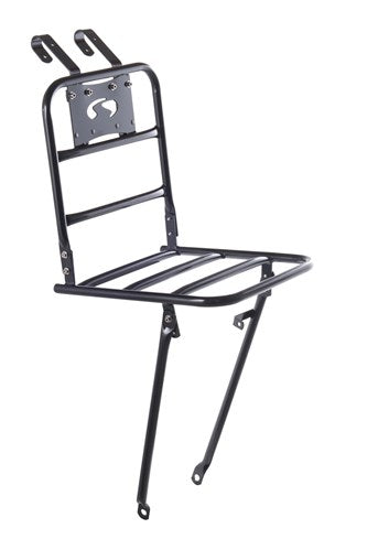 Vorderträgerkomfort Transport 26 28 Zoll Stahl Schwarz