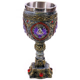 Bemalter Drachenkelch
