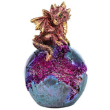 Babydrache führte Geode-Drachenei